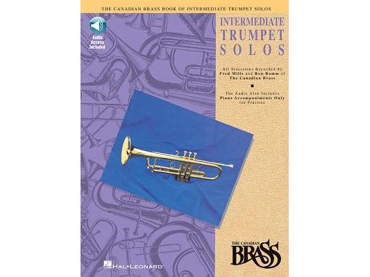 Canadian Brass Book of Intermediate Trumpet Solos (Book/Online Audio) [With CD]