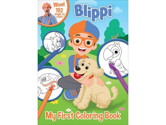 Blippi: My First Coloring Book