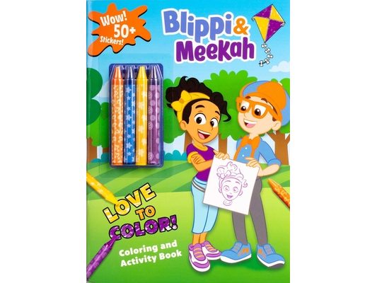 Blippi: Blippi and Meekah Love to Color!