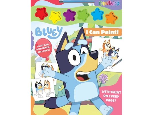 Bluey Colortivity: I Can Paint!