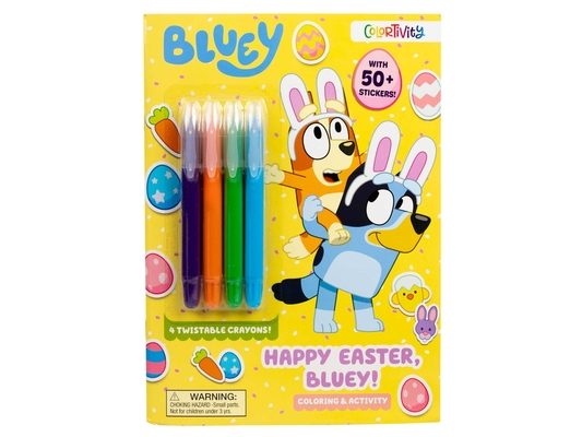 Bluey Colortivity: Happy Easter, Bluey!