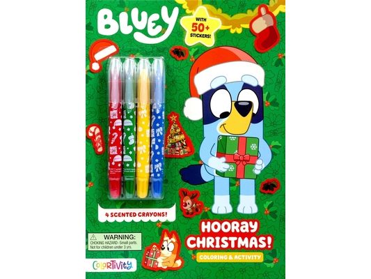 Bluey Colortivity: Hooray Christmas!