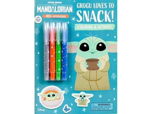 Star Wars: Grogu Loves to Snack!