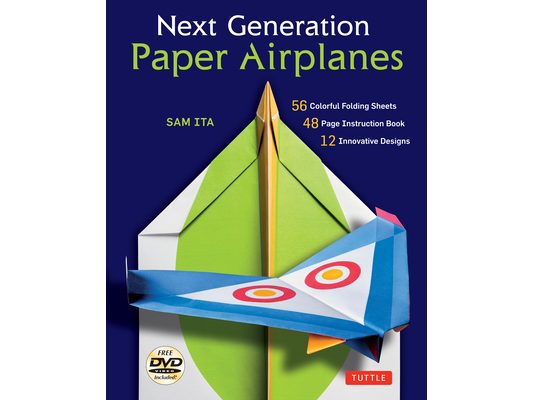 Next Generation Paper Airplanes Kit: Engineered for Extreme Performance, These Paper Airplanes Are Guaranteed to Impress: Kit with Book, 32 Origami Pa