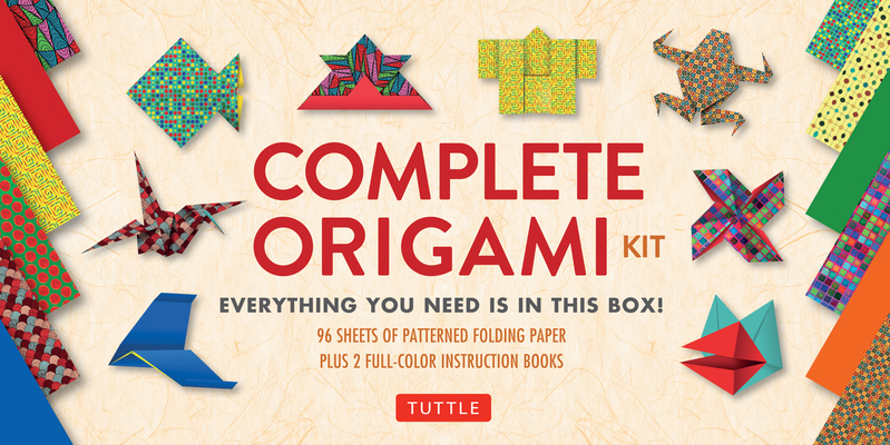 Complete Origami Kit: [Kit with 2 Origami How-To Books, 98 Papers, 30 Projects] This Easy Origami for Beginners Kit Is Great for Both Kids and Adults