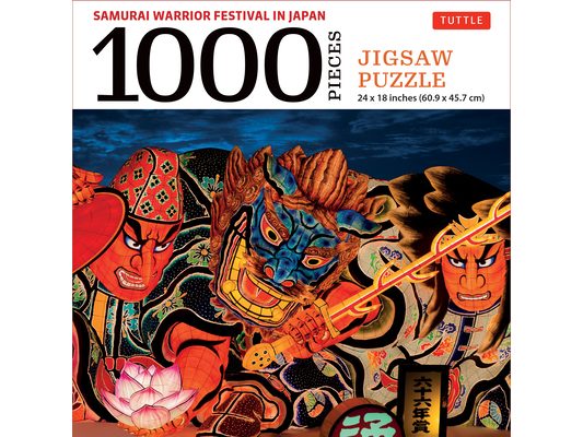 Japan's Samurai Warrior Festival - 1000 Piece Jigsaw Puzzle: The Nebuta Festival: Finished Size 24 X 18 Inches (61 X 46 CM)