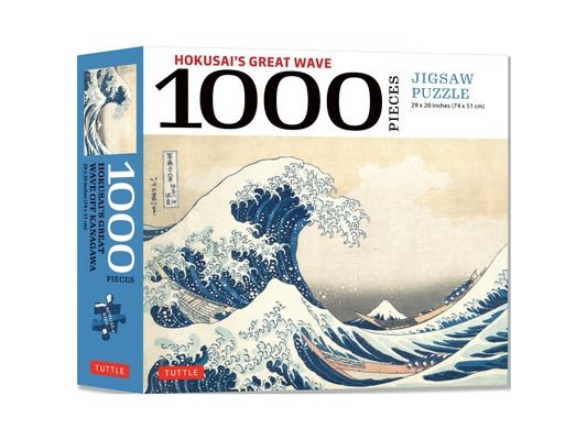 Hokusai's Great Wave - 1000 Piece Jigsaw Puzzle: Finished Size 29 in X 20 Inch (74 X 51 CM)