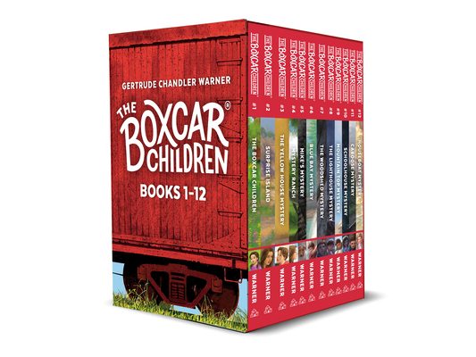 The Boxcar Children Mysteries Boxed Set Books 1-12 [With Activity Poster and Bookmark]