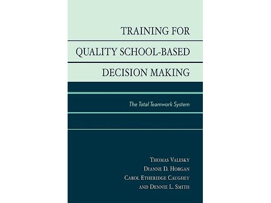 Training for Quality School-Based Decision Making: The Total Teamwork System