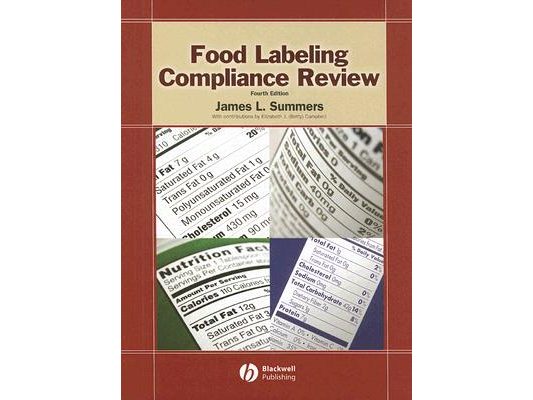 Food Labeling Compliance Review [With CDROM] [With CDROM]