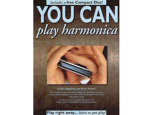 You Can Play Harmonica [With CD]