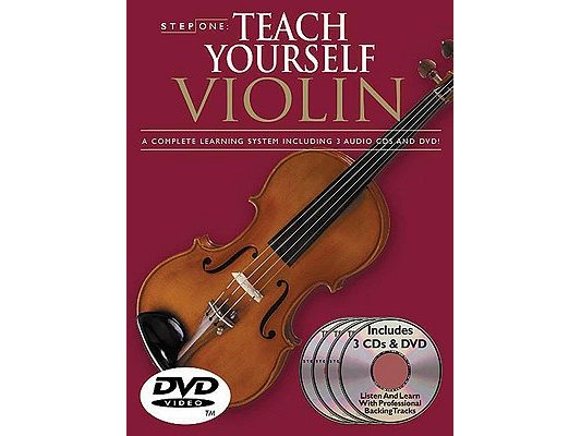 Step One: Teach Yourself Violin Course: A Complete Learning System Book/3 Cds/DVD Pack [With CD (Audio) and DVD]