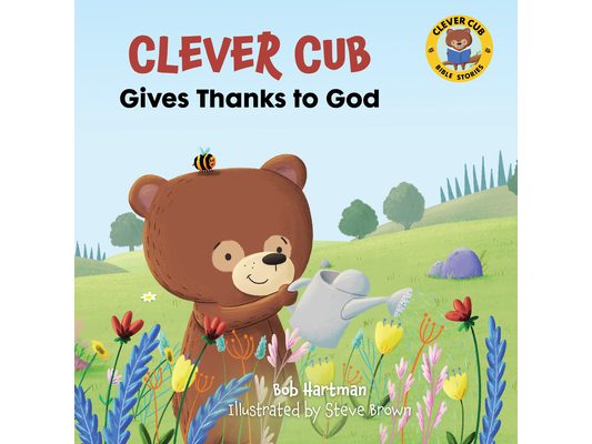 Clever Cub Gives Thanks to God