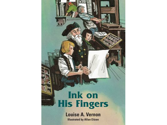 Ink on His Fingers