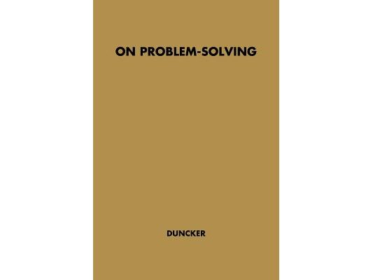 On Problem-Solving.