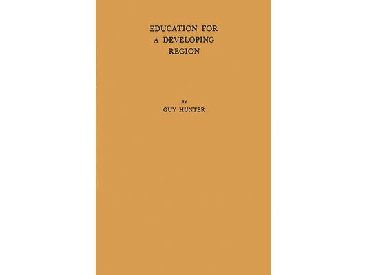 Education for a Developing Region: A Study in East Africa