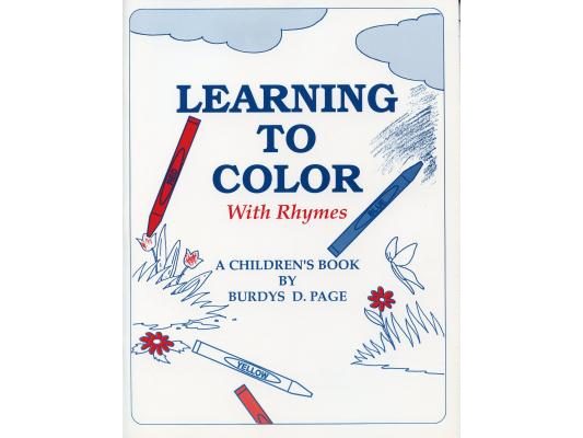 Learning to Color with Rhymes