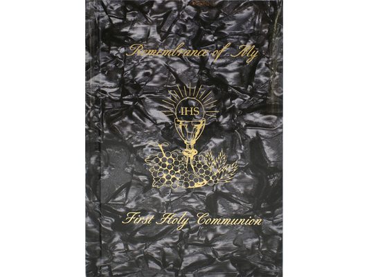 Remembrance of My First Holy Communion-Boy-Black Pearl: Marian Children's Mass Book