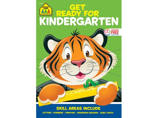 School Zone Get Ready for Kindergarten Workbook