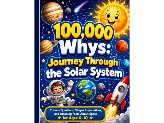 100,000 Whys, Journey Through the Solar System: Curious Questions, Simple Explanations, and Amazing Facts About Space for Ages 6-10