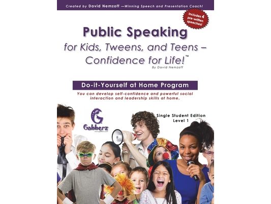 Public Speaking for Kids, Tweens, and Teens - Confidence for Life!