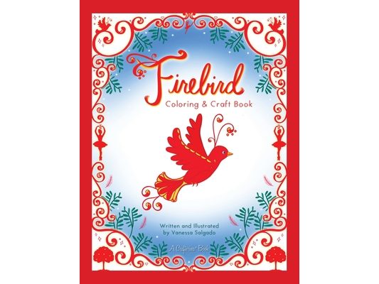 Firebird Coloring & Craft Book