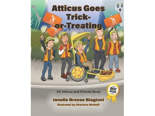 Atticus Goes Trick-or-Treating