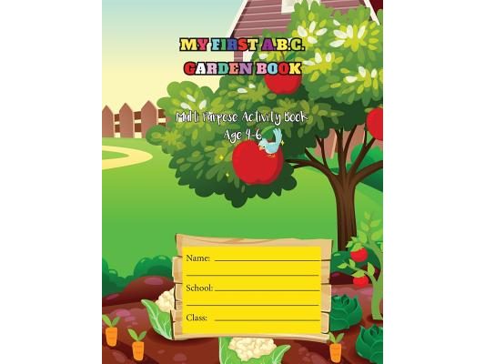 My First ABC Garden Coloring Book