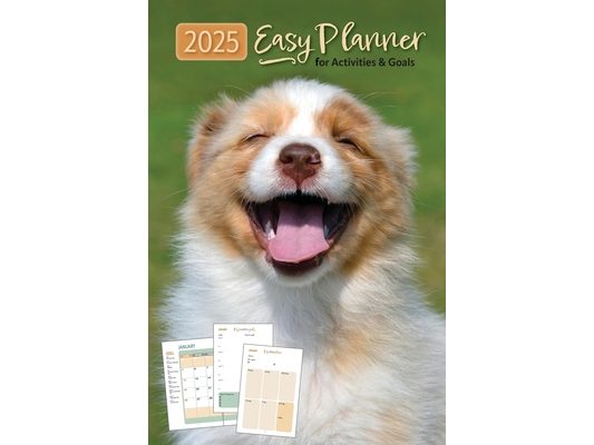 2025 Easy Planner for Activities and Goals