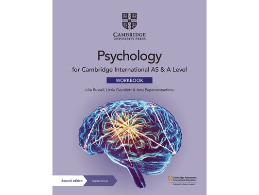 Cambridge International as & a Level Psychology Workbook with Digital Access (2 Years) [With Access Code]