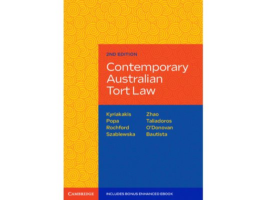 Contemporary Australian Tort Law