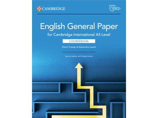 Cambridge International as Level English General Paper Coursebook with Digital Access (2 Years)