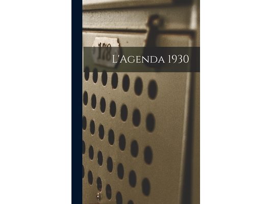 L'Agenda 1930