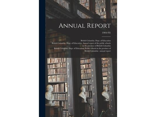 Annual Report; 1904/05