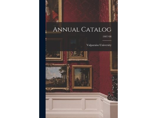 Annual Catalog; 1907/08