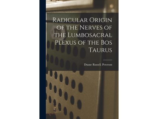 Radicular Origin of the Nerves of the Lumbosacral Plexus of the Bos Taurus