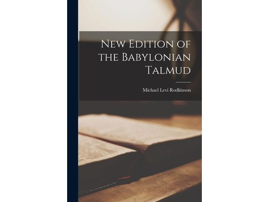 New Edition of the Babylonian Talmud