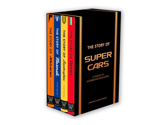 The Story of Supercars Gift Set: A Tribute to Four Automotive Icons