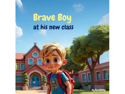 Brave Boy at his new class