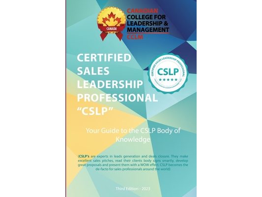 Certified Sales Leadership Professional CSLP Body of Knowledge