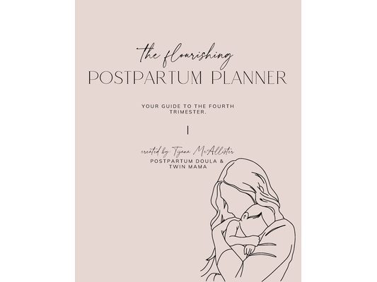 Flourishing Postpartum Planner: Your Guide to The Fourth Trimester