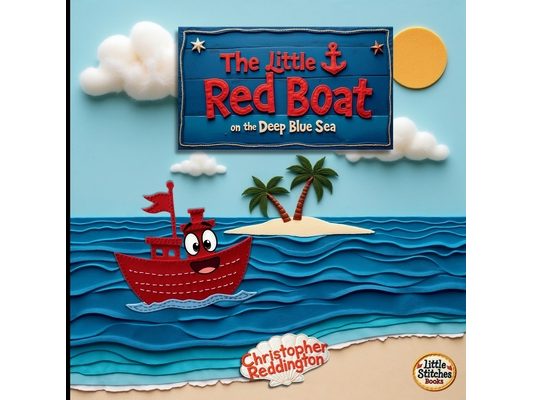 The Little Red Boat on the Deep Blue Sea