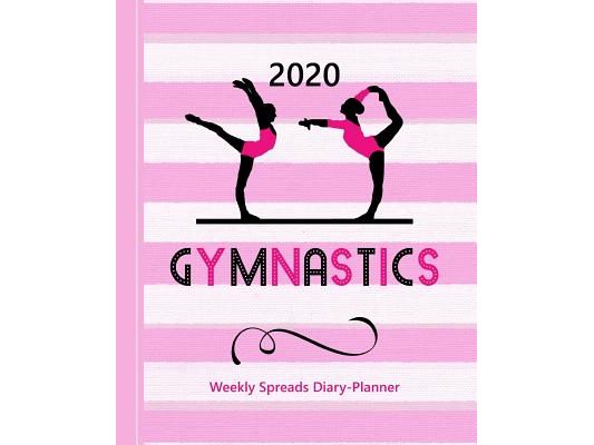 Gymnastics: Gymnasts Balance Bar Theme Diary Weekly Spreads January to December