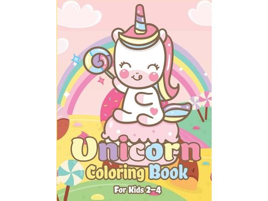Unicorn Coloring Book for Kids 2-4: Magical Unicorn Coloring Books for Girls, Fun and Beautiful Coloring Pages Birthday Gifts for Kids
