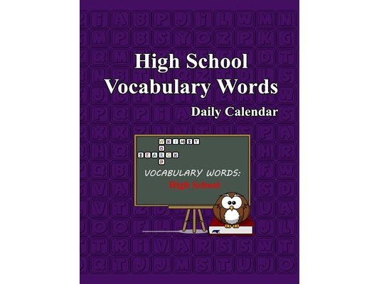 Whimsy Word Search, High School Vocabulary Words - Daily Calendar