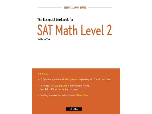 The Essential Workbook for SAT Math Level 2