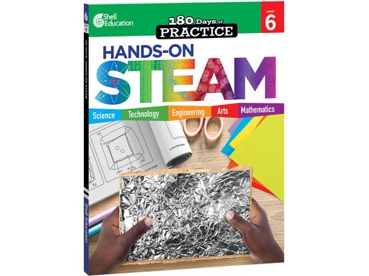 180 Days(tm) Hands-On Steam for Grade 6: Practice, Assess, Diagnose
