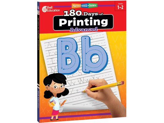 180 Days(tm) Printing: Advanced: Practice, Assess, Diagnose