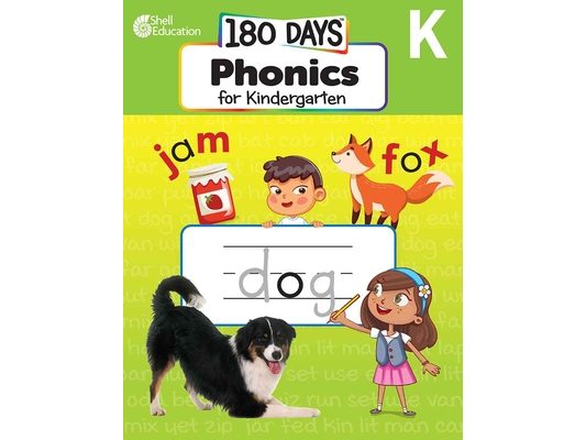 180 Days(tm) Phonics for Kindergarten: Practice, Assess, Diagnose