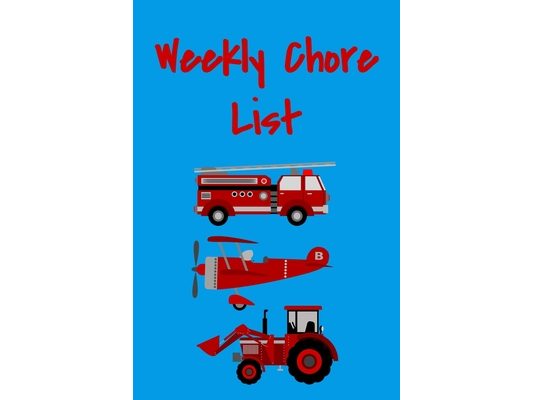 Weekly Chore List: Weekly Responsibilities Tracker